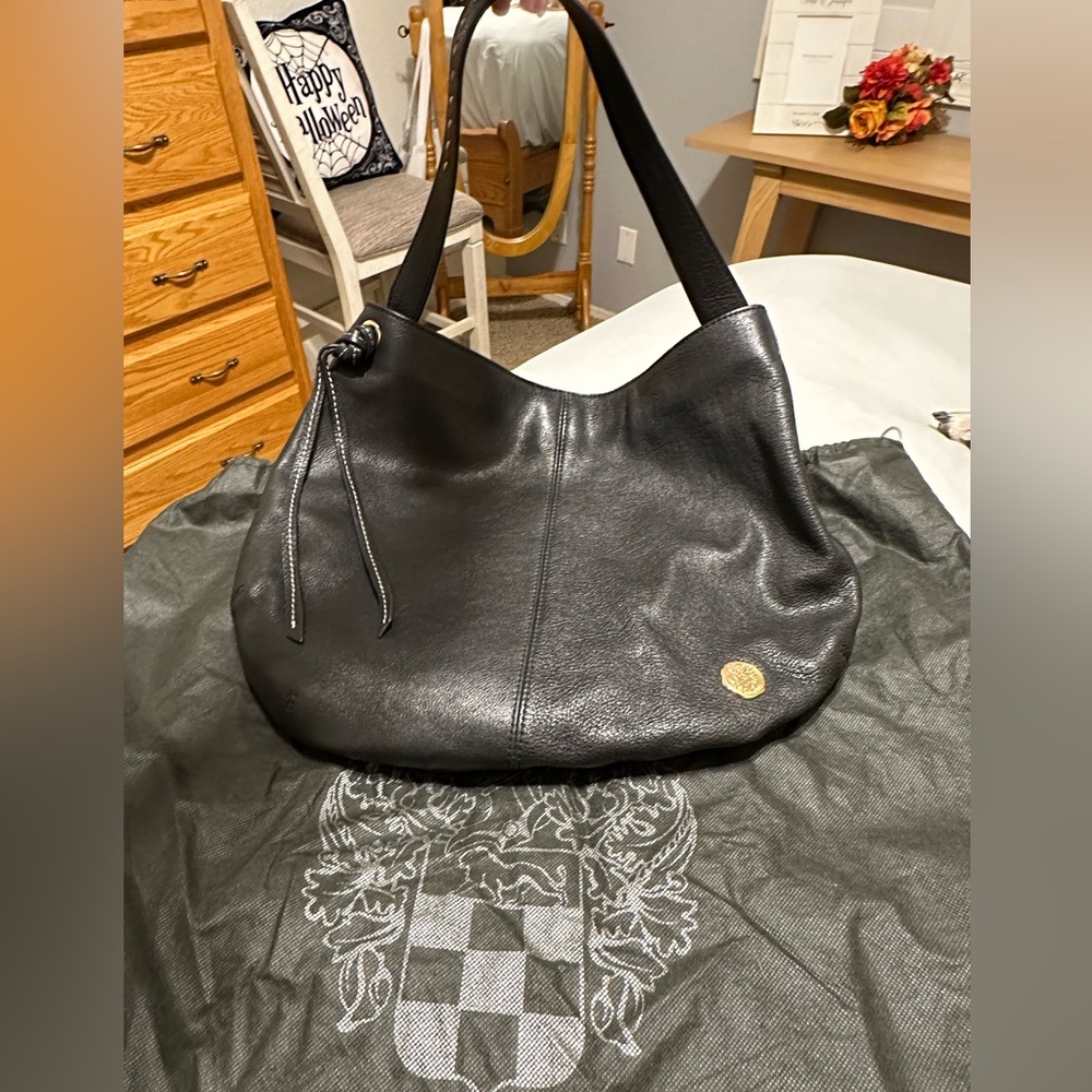Vince Camuto Leather Shoulder Hobo Bag